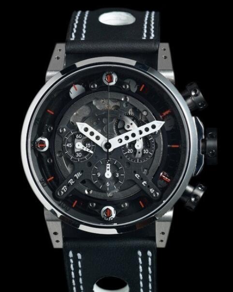Replica B.R.M CT-48 Watch CT-48-AB Dark Grey PVD Titanium