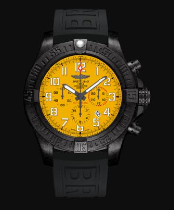 Replica Breitling Avenger Hurricane 12h Breitlight - Yellow Watch XB0170E41I1S2