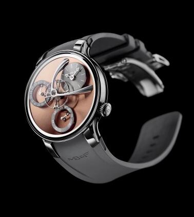 MB&F Legacy Machine Split Escapement Evo UAE Golden Jubilee Replica Watch 04.TR.GSA