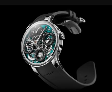 MB&F 07.T.GU Legacy Machine Perpetual Evo Green