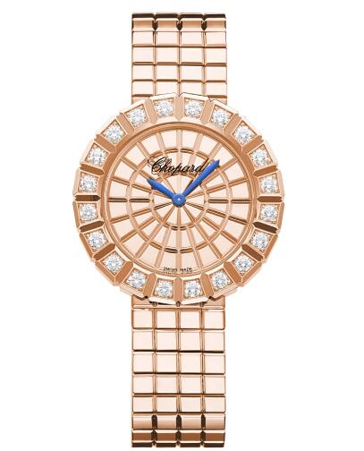 Chopard Ice Cube Replica Watch ICE CUBE 36 MM QUARTZ ROSE GOLD DIAMONDS 104015-5001