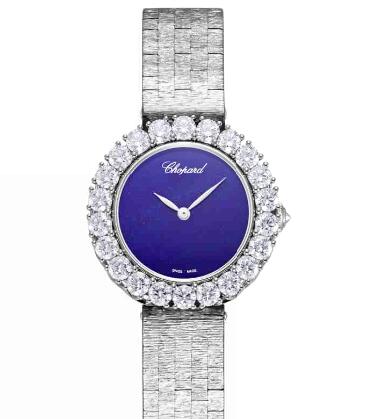 Chopard Replica Watch L'HEURE DU DIAMANT SMALL VINTAGE SMALL AUTOMATIC WHITE GOLD DIAMONDS 10A378-1002