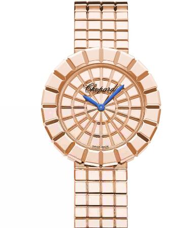 Chopard Ice Cube Replica Watch ICE CUBE 36 MM QUARTZ ROSE GOLD 114015-5001