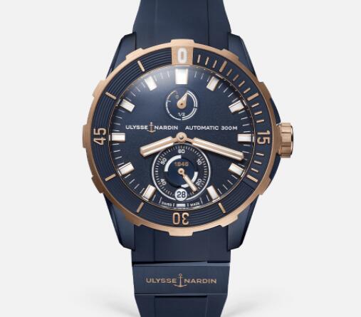 Ulysse Nardin Diver Chronometer 44mm Replica Watch 1185-170-3/BLUE