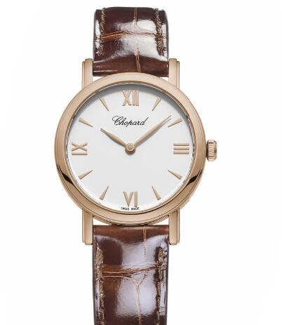 Chopard Classic Replica Watch CLASSIC 28MM QUARTZ ROSE GOLD 127387-5201