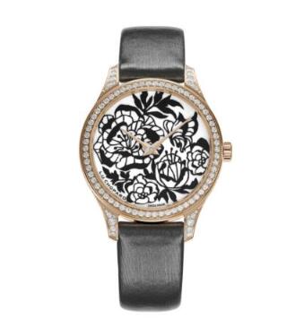 Chopard L.U.C Watch Replica Review L.U.C XP ESPRIT DE FLEURIER PEONY 35 MM AUTOMATIC ROSE GOLD DIAMONDS 131944-5003 Chopard L.U.C Watch Replica Review L.U.C XP ESPRIT DE FLEURIER PEONY 35 MM AUTOMATIC ROSE GOLD DIAMONDS 131944-5003