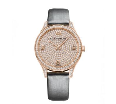 Chopard L.U.C Watch Replica Review L.U.C XPS 35 MM AUTOMATIC ROSE GOLD DIAMONDS 131972-5001