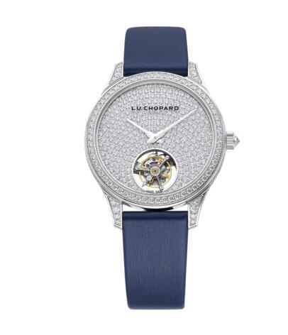 Replica Chopard L.U.C Watch L.U.C FLYING T TWIN LADIES 35 MM AUTOMATIC PLATINUM DIAMONDS 131981-9001