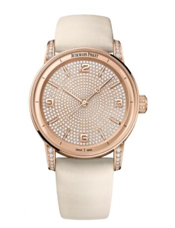 2022 Audemars Piguet CODE 11.59 Automatic Pink Gold Diamond Replica Watch 15210OR.ZZ.D300VE.01