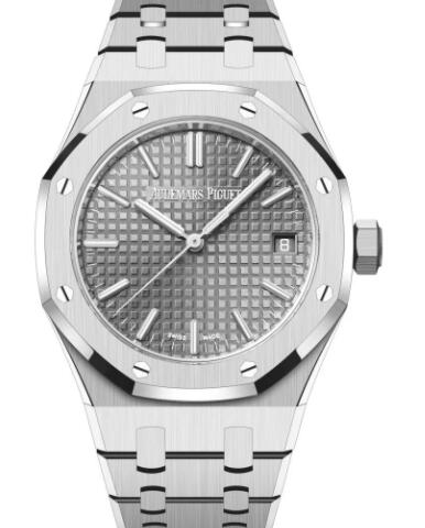 2022 Audemars Piguet Royal Oak Selfwinding 37 Stainless Steel Grey Replica Watch 15550ST.OO.1356ST.03