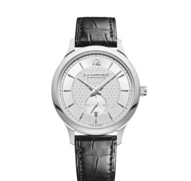 Chopard L.U.C Watch Replica Review L.U.C XPS 1860 OFFICER 40 MM AUTOMATIC WHITE GOLD 161242-1001