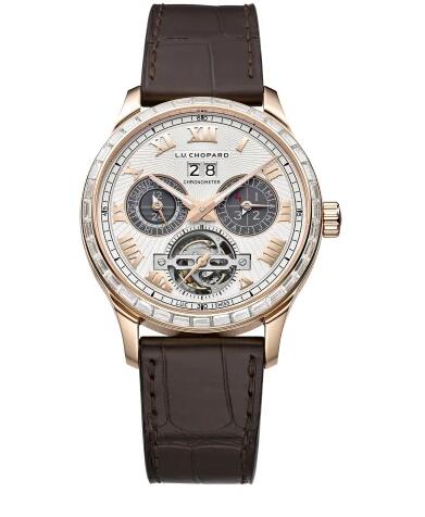 Replica Chopard L.U.C Perpetual T Luxury men Diamond Watch 171940-5001