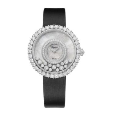 Cheap Chopard Happy Diamonds Watch Women HAPPY DIAMONDS JOAILLERIE 38 MM QUARTZ WHITE GOLD DIAMONDS 204445-1001