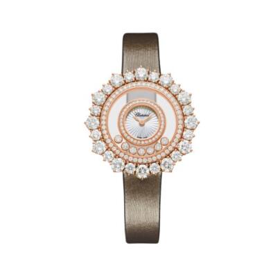 Cheap Chopard Happy Diamonds Watch Women HAPPY DIAMONDS JOAILLERIE 36 MM QUARTZ ROSE GOLD DIAMONDS 209436-5001