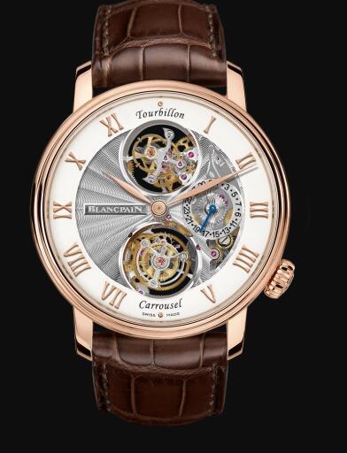 Blancpain Le Brassus Tourbillon Carrousel Red Gold Replica Watch 2322-3631-55B