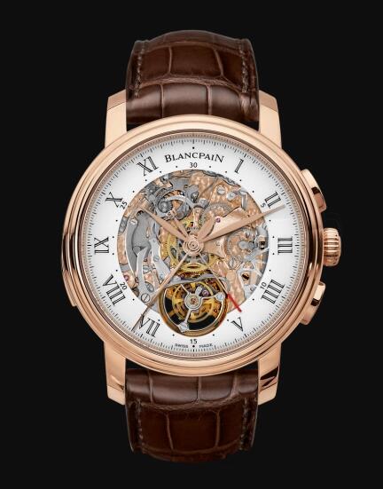 Blancpain Le Brassus Carrousel Répétition MInutes Chronographe Flyback Red Gold Replica Watch 2358-3631-55B Blancpain Le Brassus Carrousel Répétition MInutes Chronographe Flyback Red Gold Replica Watch 2358-3631-55B