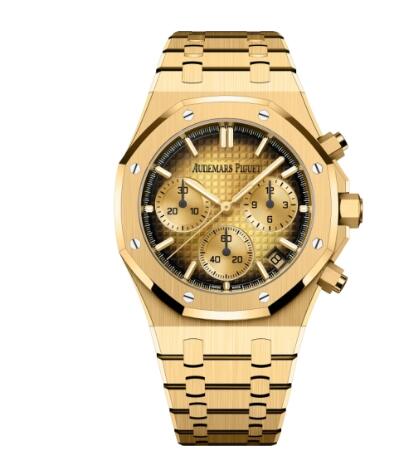 Audemars Piguet Royal Oak Chronograph 41 Yellow Gold Replica Watch 26240BA.OO.1320BA.02