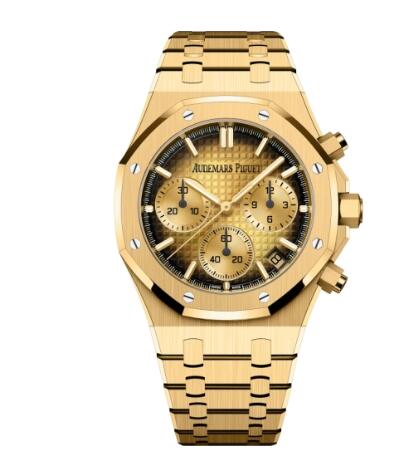 Audemars Piguet Royal Oak Chronograph 41 Yellow Gold Replica Watch 26240BA.OO.1320BA.02