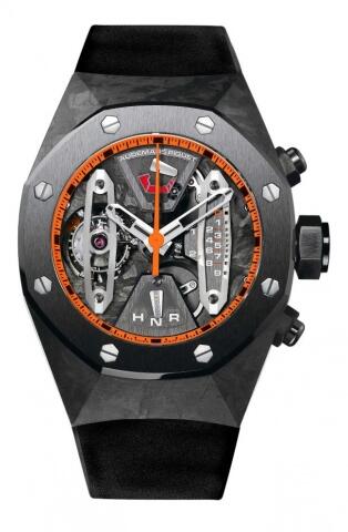 Audemars Piguet Royal Oak Concept 26265 Carbon Tourbillon Chronograph Orange Replica Watch 26265FO.OO.D002CA.94