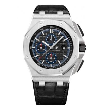 Replica Audemars Piguet Royal Oak Offshore 44 Platinum Black Watch 26412PT.OO.A002CR.01