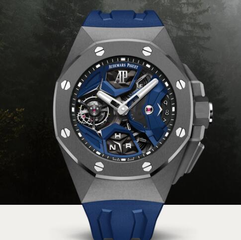 Audemars Piguet ROYAL OAK CONCEPT FLYING TOURBILLON GMT Watch Replica 26589IO.OO.D030CA.01