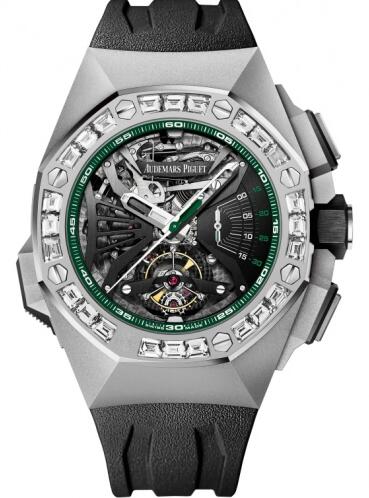 Replica Audemars Piguet Royal Oak Concept Supersonnerie Platinum The Hour Glass Watch 26593PT.ZZ.D002CA.01