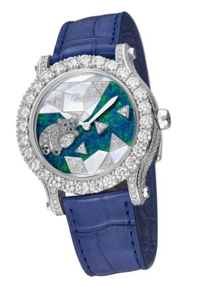 2022 Chopard Happy Sport Métiers d’Art Polar Bear Edition Replica Watch 274425-1001