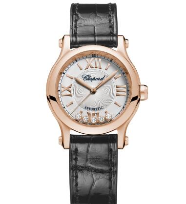 Chopard Happy Sport Watch Cheap Price 30 MM AUTOMATIC ROSE GOLD DIAMONDS 274893-5011