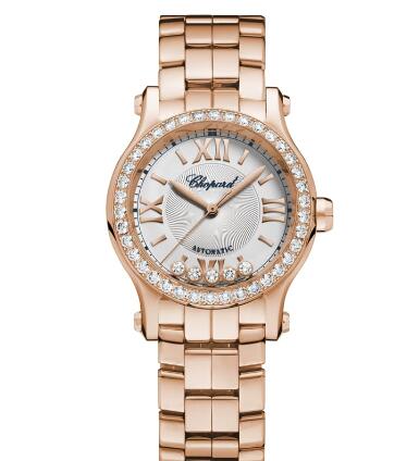 Chopard Happy Sport Watch Cheap Price 30 MM AUTOMATIC ROSE GOLD DIAMONDS 274893-5014