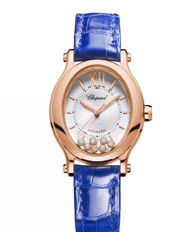 Chopard Happy Sport Oval Watch Cheap Price 31 X 29 MM AUTOMATIC ROSE GOLD DIAMONDS 275362-5001