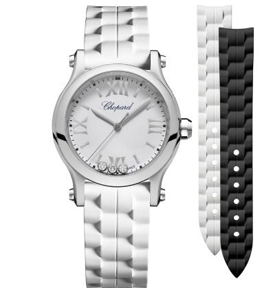 Chopard Happy Sport Watch Cheap Price 30 MM QUARTZ STAINLESS STEEL DIAMONDS 278590-3001