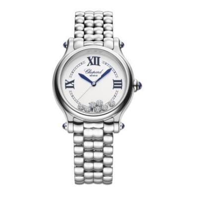 Chopard Happy Sport Watch Replica HAPPY SPORT THE FIRST 33 MM AUTOMATIC STAINLESS STEEL DIAMONDS 278610-3001