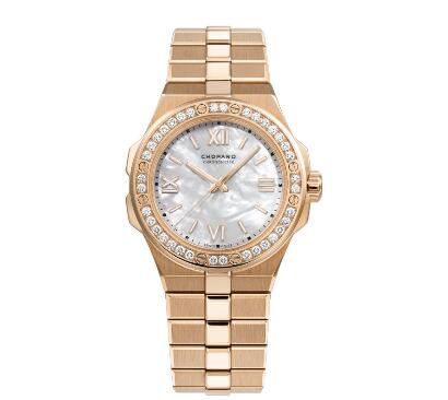 Chopard Alpine Eagle Replica Watch ALPINE EAGLE SMALL 36 MM AUTOMATIC ROSE GOLD DIAMONDS 295370-5002 Chopard Alpine Eagle Replica Watch ALPINE EAGLE SMALL 36 MM AUTOMATIC ROSE GOLD DIAMONDS 295370-5002