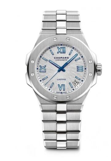 Chopard 298600-3008 Alpine Eagle 41 Stainless Steel Wempe Replica Watch