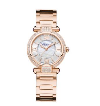 Chopard Imperiale Watches for sale Review Replica 29 MM AUTOMATIC ROSE GOLD DIAMONDS 384319-5008