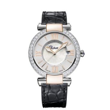 Chopard Imperiale Watches for sale Review Replica 36 MM QUARTZ OSE GOLD STAINLESS STEEL DIAMONDS 388532-6003