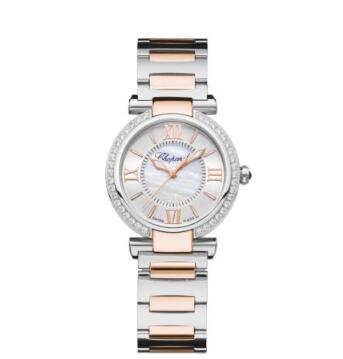 Chopard Imperiale Watches for sale Review Replica 29 MM AUTOMATIC ROSE GOLD STAINLESS STEEL DIAMONDS 388563-6008