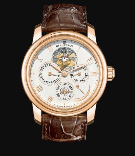 Blancpain Le Brassus Tourbillon Quantième Perpetuél 8 Jours Red Gold Replica Watch 4225-3642-55B