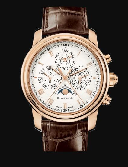 Blancpain Le Brassus Quantième Perpetuél Chronographe Flyback à Rattrapante Red Gold Replica Watch 4286P-3642-55B