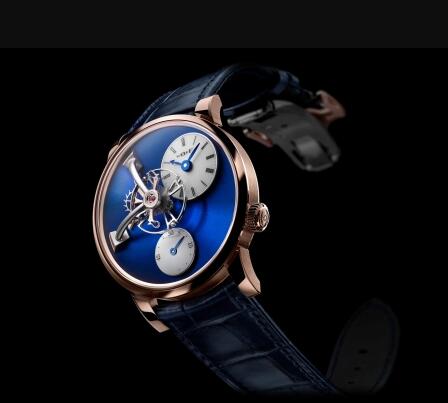 Replica MB&F Legacy Machine LM101 Red Gold Blue Watch 52.RL.BL