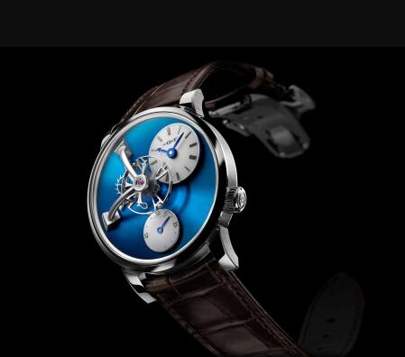 Replica MB&F Legacy Machine LM101 Steel Blue Watch 52.SL.BL