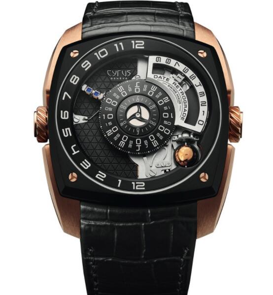 Cyrus Klepcys Moon Red Gold & DLC Replica Watch 539.003.B