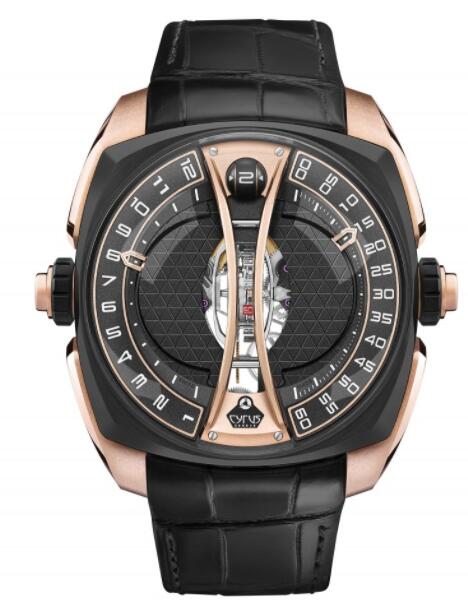 Cyrus Klepcys Vertical Tourbillon Replica Watch 539.505.GD.A