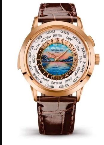 Patek Philippe World Time Minute Repeater Rose Gold Replica Watch 5531R-016