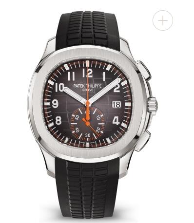 Patek Philippe Aquanaut Chronograph 5968 Stainless Steel Black Rubber Replica Watch 5968A-001