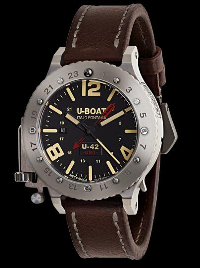 U Boat Replica Watch U-42 50 GMT 8095