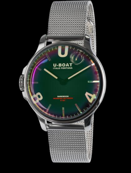 U-Boat Darkmoon Watch Replica 38 SS 8471/MT