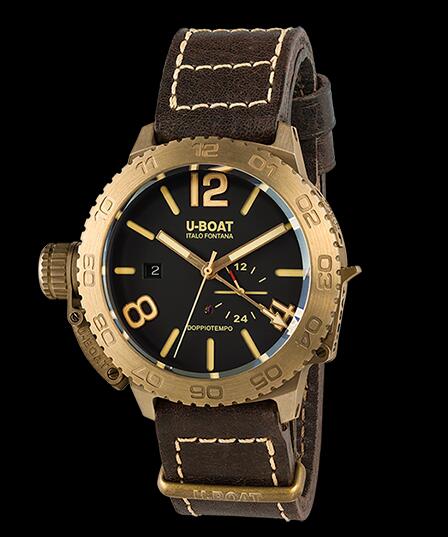 U Boat Replica Watch DOPPIOTEMPO 46 BRONZE BR 9008