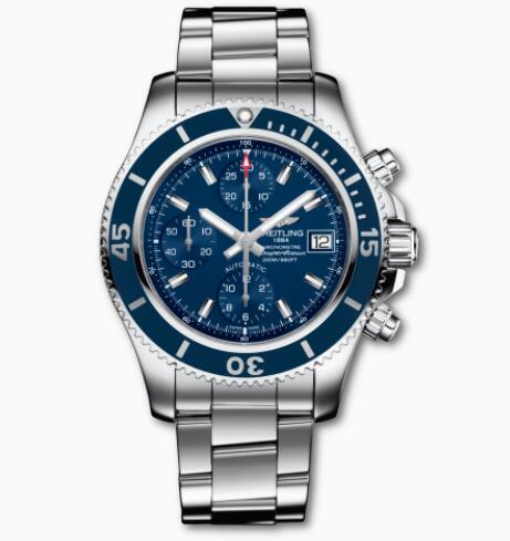 Breitling Superocean Chronograph 42 Stainless Steel Blue A13311D11C1A1 Replica Watch