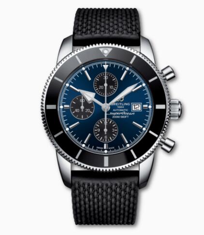 Breitling Superocean Heritage Chronograph 46 Stainless Steel Blue A13312121C1S1 Replica Watch
